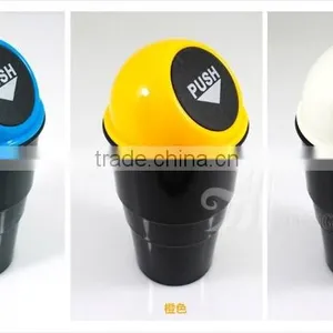 Suitable Outdoor Usage MINI Car Trash Can Plastic Trash Can thumbnail-3
