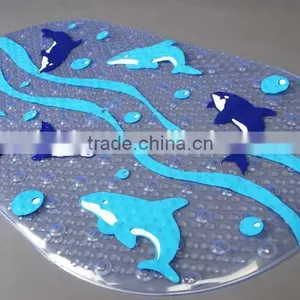Customized Density Antique Pvc Anti Slip Bubble Bath Mat thumbnail-6