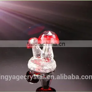 Christmas Promotional Items Crystal Mushroom Shape Anniversary Gift thumbnail-2