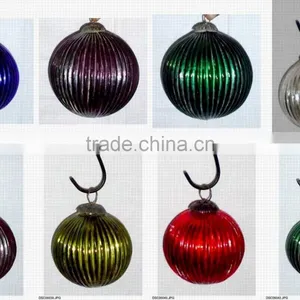 Christmas Hanging Decoration Glass thumbnail-1
