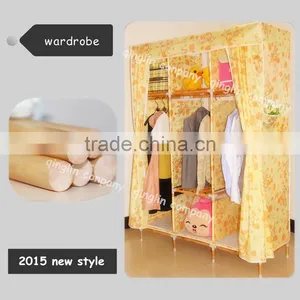 China Folding Fabric Diy Portable Mobile Storage Cabinet thumbnail-3