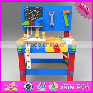 2016 New Design Wooden Kids Workbench W03D076C thumbnail-3