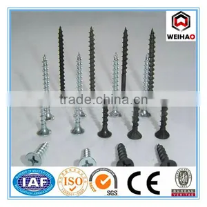 3.5 x 19mm Hardened Chip Black Drywall Screw for Industry thumbnail-2