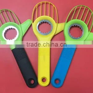 3-in-1 Avocado Slicer Splits Slices Sharp Pitter Peeler Kitchen Gadgets Tool thumbnail-6