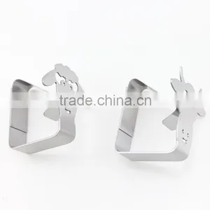 Hot Selling High Quality Stainless Steel Fancy Design Tablecloth Clips thumbnail-4