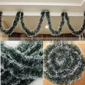 Cheap Xmas Tree Ornament Decoration Party Holiday Christmas Dark Green Ribbon Decor thumbnail-3