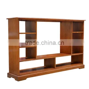 Bookcase Iberia Natural Mahogany Wood Furniture thumbnail-2