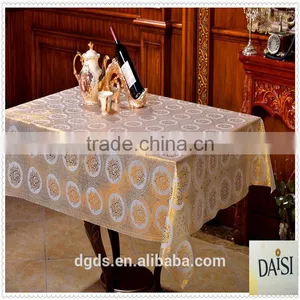 China Factory PVC Lace Newest Design Tablecloth in Rolling 137x20meter for Egypt Market thumbnail-2