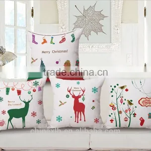 35% Cotton 65% Polyester Yarn Dye Jacquard Coccyx Cushion Wholesale Christmas Decorations Pillows thumbnail-4