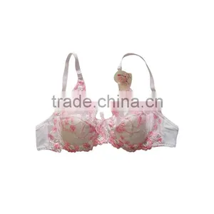 Js-151 Woman Plus Size Bra With no Padding Cotton thumbnail-1