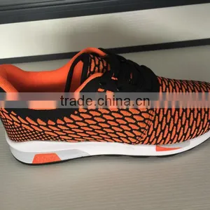 Autumn Sport Shoes Men New Model High Quality for Male, Fashion Fly Fabric Running Shoes Sport Brand Name From China Factory thumbnail-1