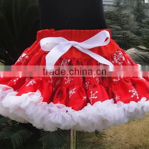 New Baby Girl Tutu Skirt Chiffon Lace Princess Latin Dance Party Pettiskirt Ruffles Kids Bow Floral Silk Ballet Saias Skirts thumbnail-2