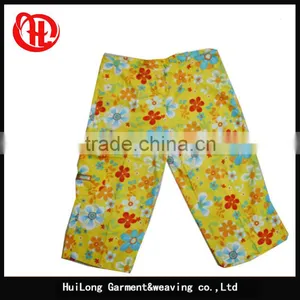 Wholesale Factory Lady Short Pants Printed Floral Stock Women Cheap Shorts thumbnail-5
