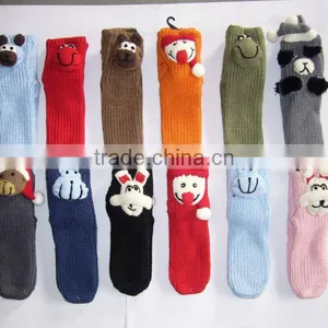 3D Animal Knitted Kids Tube Sock thumbnail-1
