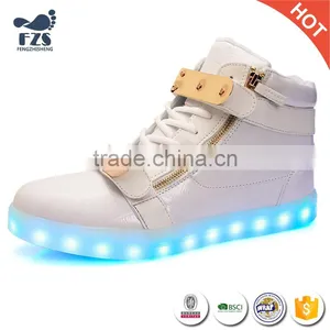 HFR-TS-14-2 Factory Price High Top Led Ladies Shoes thumbnail-1