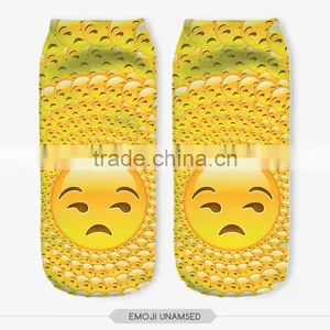2016 China Supplier Kid Women Emoji Sock thumbnail-3