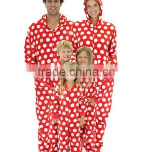 2016 High Qualty Wholesale Family Onesie Cheap Fleece Pajamas thumbnail-1