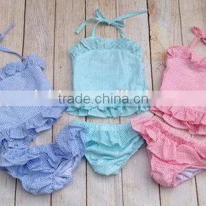 Light Green 2 Piece Suit Baby Beachwear Swimsuit Summer Dabble Clothing thumbnail-4