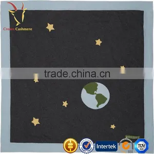 High Quality 100% Wool Cashmere Infant Blanket Baby Blanket thumbnail-1