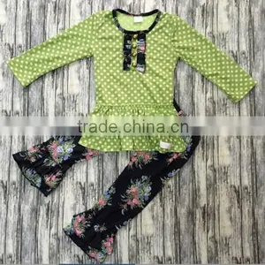 Wholesale Fashion Girls Pearl Tunic Boutique Clothing Kids Fancy Clothes Childrens Boutique Icing Shorts Clothing thumbnail-1