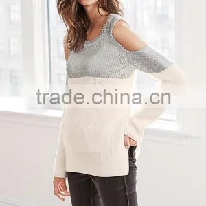 Sexy Design Sweater Knitted Top For Ladies thumbnail-1