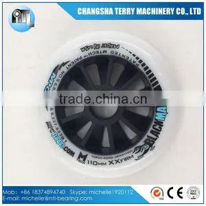 100mm PU Ice BLACK MPC Skate Wheel for Inline Skate ,skateboard 100x24mm thumbnail-1