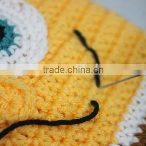 Knitted Crochet Square Spongebob Baby Hat thumbnail-3
