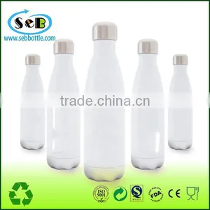 Koodee Double Wall Stainless Steel Cola Shape Vacuum Flask Keep Hot And Cold thumbnail-1