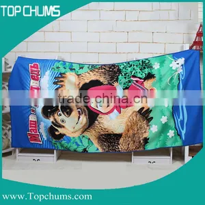 Fancy Cartoon Mawa Printed Wholesale Bath Towels thumbnail-1