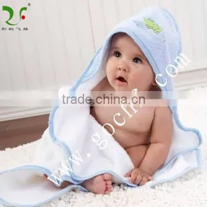 100% Cotton Ultra Soft Hooded Towels for Babies thumbnail-1