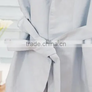 Plain Dyed Microfiber Bathrobe thumbnail-1