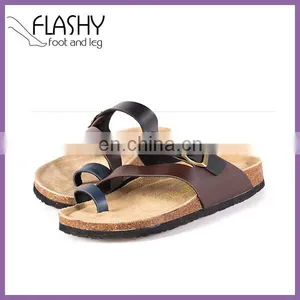 Wholesales Men Beach Slipper Mayari Black Birko-flor Slippers thumbnail-1