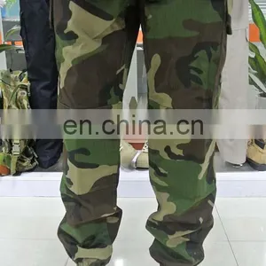Hot Selling Woodland Camouflage American Military Uniform BDU for Army Uniform thumbnail-6