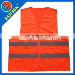 Wholesale Yellow 120g Polyester Reflective Safety Vest thumbnail-5