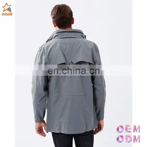 Machine Wash 50% PU 50% Polyester Simple Goose Down Jacket thumbnail-5