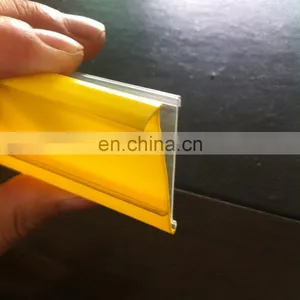 Plastic Data Strip Label Holder For Supermarket Shelves Price Display thumbnail-1