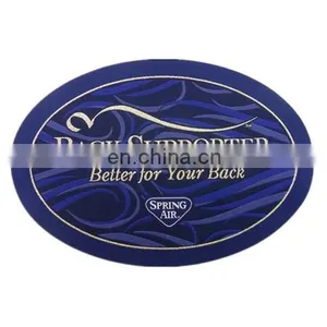 Custom Embroidery Woven Printing Satin Label for Mattress thumbnail-4