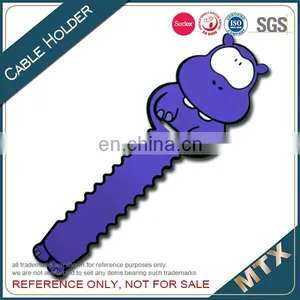 Soft Pvc Cell Phone Headphone Cable Cord Holder thumbnail-6