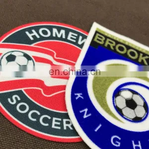Football Shirt Soccer Patches Printing Sublimation Flock Patch thumbnail-5
