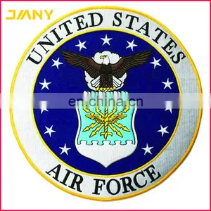 Custom Us Air Force Veteran Iron on Embroidered Military Patches for Sale thumbnail-5