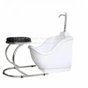 Acrylic Material Hot Sale UK Market Foot Wudu Wash Feet Basin With Durable Chair Before Pray thumbnail-1