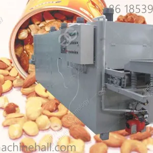Automatic Dry Nuts Roasting Machine Factory Price/ Peanut Roaster Machine for Sale thumbnail-2