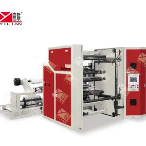 Yilian Brand FQJ1300B High Speed Paper Cup Buttom Slitter and Rewinder thumbnail-1