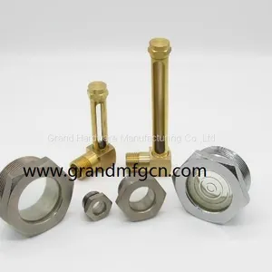 G 1/2 Carbon Steel Fused Oil Level Sight Glass Male BSP Thread Professional Manufacturer thumbnail-3