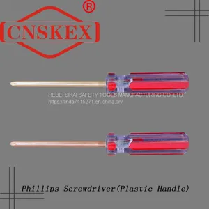 Phillips Screwdriver With Flameproof Safety and Spark Free Plastic Handle thumbnail-2