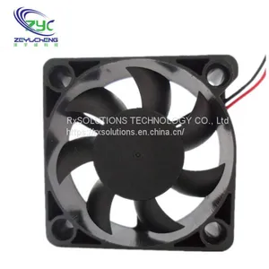 5015 5CM DC Cooling Fan With 0.09A Sleeve Bearing 2 Wires 2pins For Case Program-controlled Machine Humidifier thumbnail-2