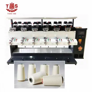 High Speed Hard Cone Winding Machine for Paper Cone/plastic Cone Rewinding thumbnail-1