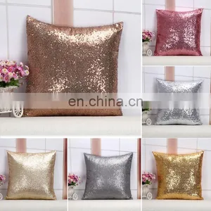 Fashion Colorful Sofa Decorative Sequin Throw Pillow Cover thumbnail-3