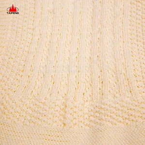 100% Cotton Knit Jacquard Baby Blanket Cartoon Custom With Toys thumbnail-3