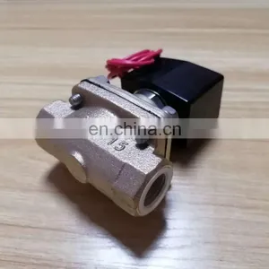 Brass Ball Water Solenoid Valve DC24V ADK11-15A thumbnail-5